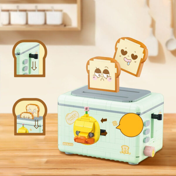 Seri mainan balok roti BUBUTOYS