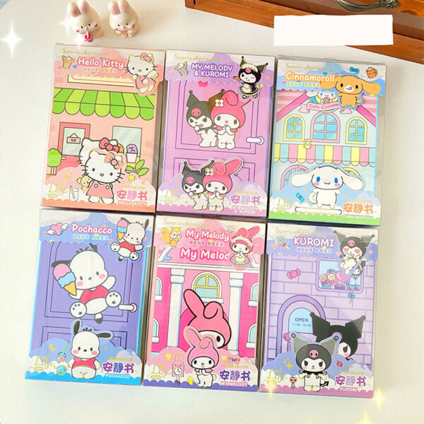 Seri karakter DIY buku tenang BUBUTOYS