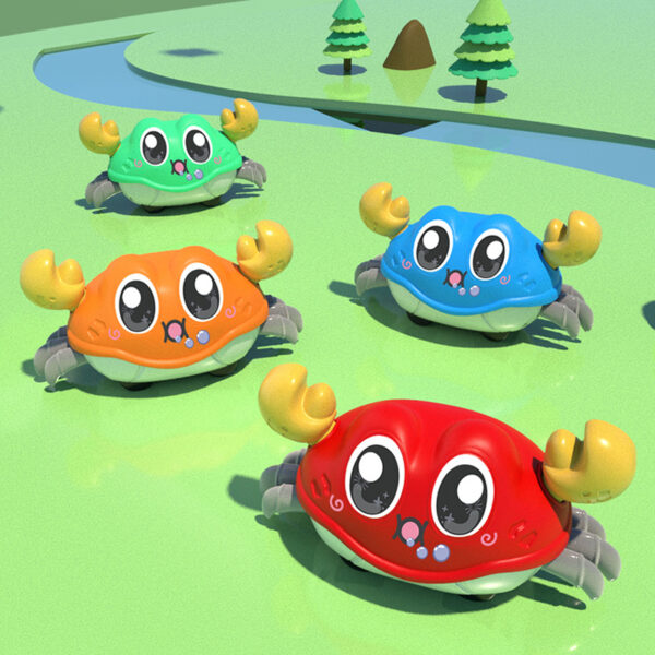 Kepiting Mainan kunci lilit BUBUTOYS