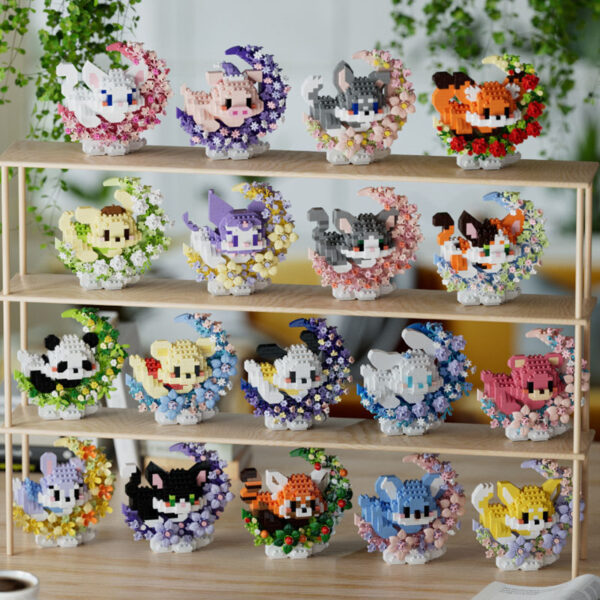 Seri mainan boneka keranjang bunga Sylvanian Families BUBUTOYS