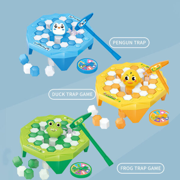 Mainan Anak Keluarga MINI Trap Ice Breaking Pukul Es MiniBUBUTOYS