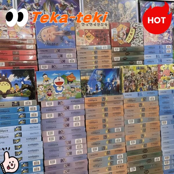 1000 potongan mainan puzzle BUBUTOYS
