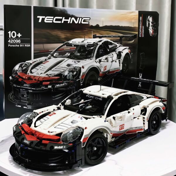 Porsche 911 blok bangunan BUBUTOYS